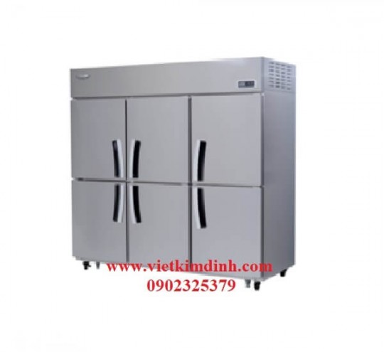 Tủ đông 6 cánh inox